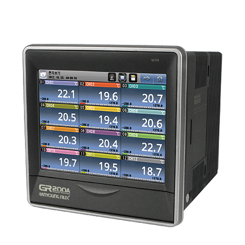 GR200 Touch panel Graphic recorder