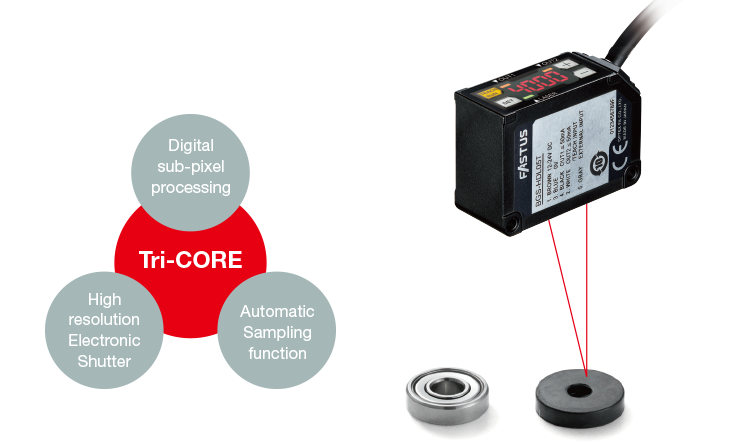 High-accuracy Laser Sensors BGS-HL/BGS-HDL Series