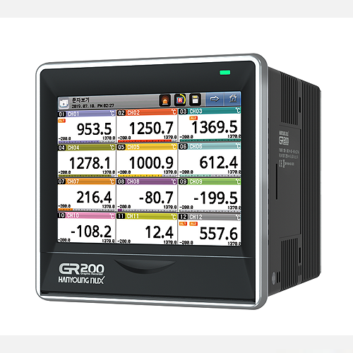 GR200A Touch Panel GraphicRecorder